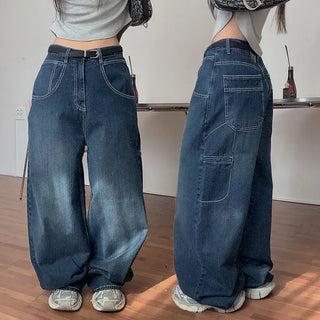 Rains Stitch Pocket Wide Pants