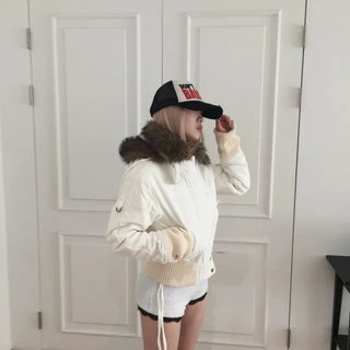 Hooded Fur Jumper