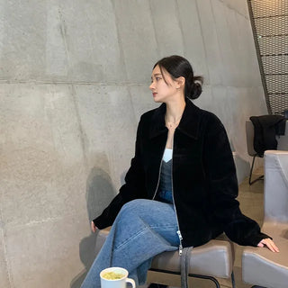 Tima Hook Suede Jacket