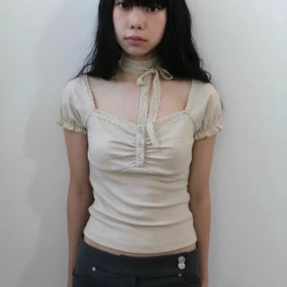lace t-shirt