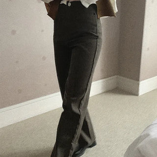 Tempur Basic Cotton Long Wide Pants