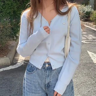 Wish Pendant V-Neck Cardigan