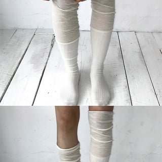layered knee socks (2 color)