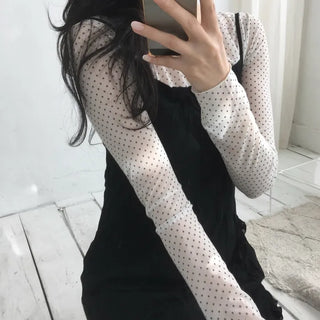 Dot layered tee