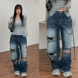 Warkelb Deep Damage Wide Pants