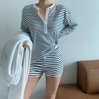 Striped Two-Piece Set