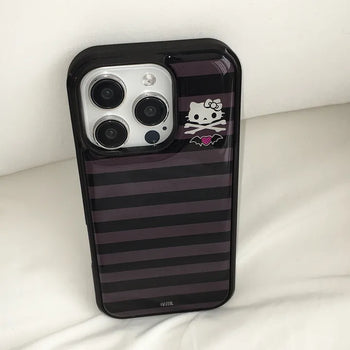 Tindy Stripe Hippie Epoxy iPhone Case