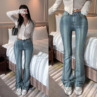 Slow High-Fit Bootcut Pants