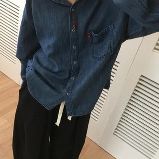 Jenner Over Blue Shirt