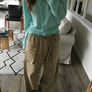 Fade Cotton Cargo Pants