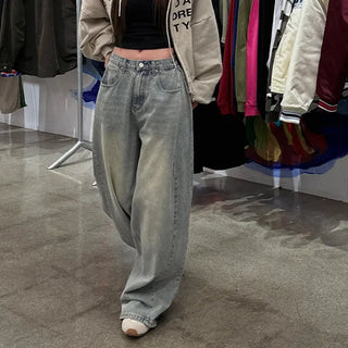 Kenzo Folding Pintuck Washed Denim Pants
