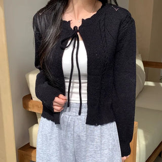 Ete Punched Ribbon Cardigan