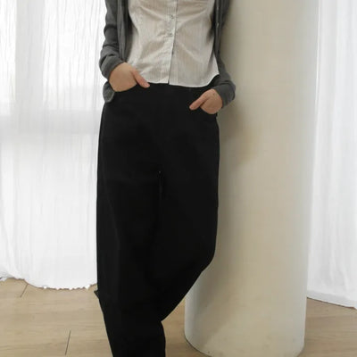 Soft Wide Long Pants (4 colors)