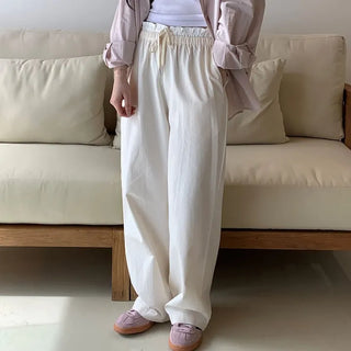 Flow Frill Wide Elastic Pants