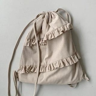 Piyo Frill String Backpack