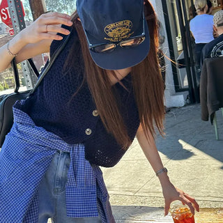 Life Embroidered Lettering Camp Cap