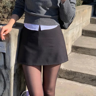 Fable Wrap Mini Skirt