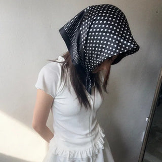Dot Rose Scarf