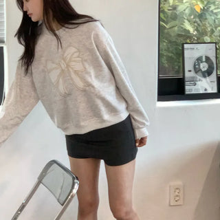 Oat Ribbon Sweatshirt