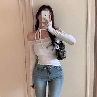Penis Off Halterneck T-shirt