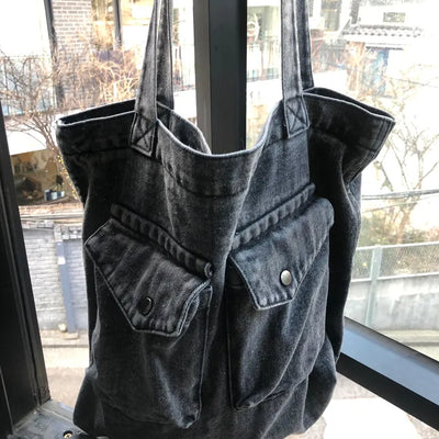 Denim Pocket Bag