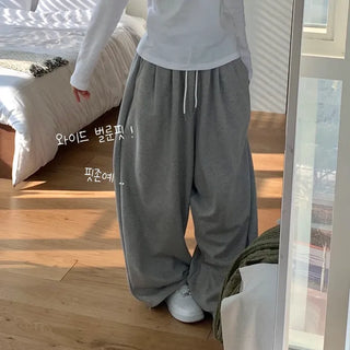 [New Spring Arrival] Waist Pintuck Wide Jogger Spring Summer Autumn Training Long Pants