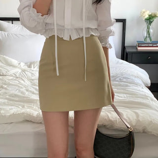 Pinerty H-line Basic Mini Skirt