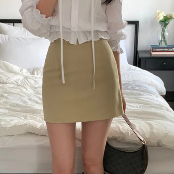 Pinerty H-line Basic Mini Skirt