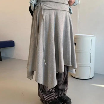 Winky Asymmetrical Flare Skirt