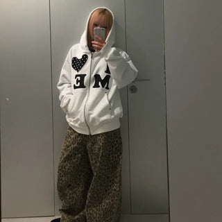 leopard balloon pants
