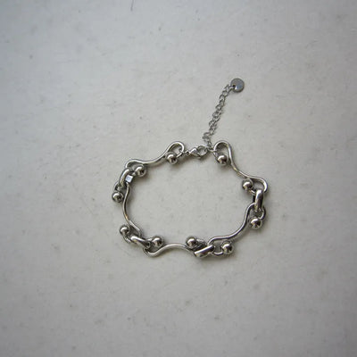 Silver Ball Bracelet