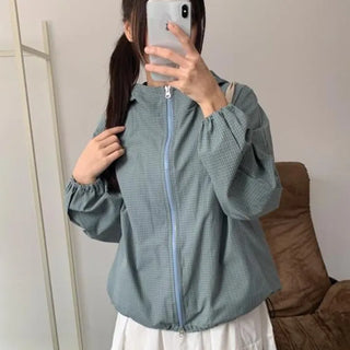 Ritz Check Two-Way Hooded Jumper