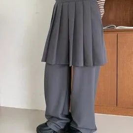 Zuku skirt layered pants