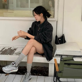 Brenne See-through Ribbed Knee Socks
