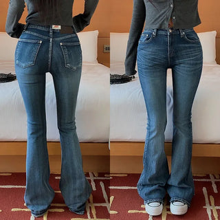 Kelly's Semi-High Bootcut Pants
