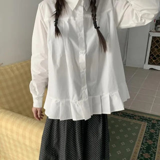 Auto pleated blouse