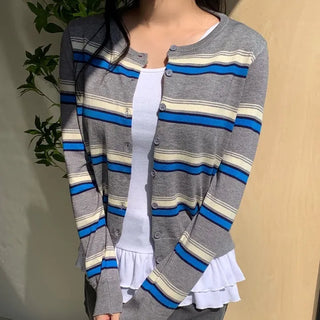 Le Stripe Cardigan