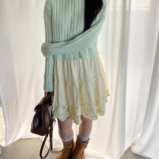Maybe Pastel Button Cardigan