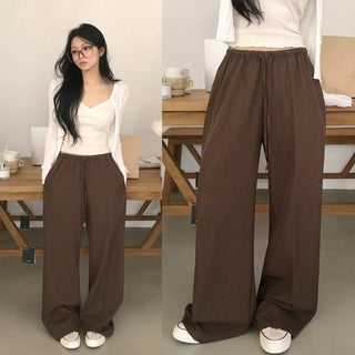 The perfect fit I've been looking for, Daily Mid-Rise Elastic Waist Pintuck Straight Wide Training Slacks