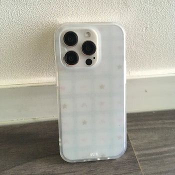 Subtle Star Square Translucent iPhone Case
