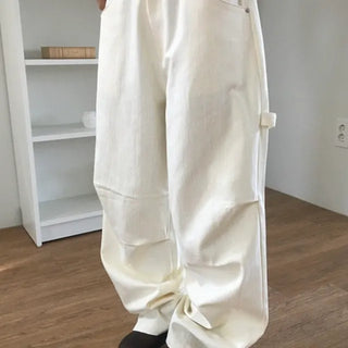 Did Snap Button Cotton Carpenter Pants