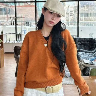 Koi Soft Overfit V-Neck Knit