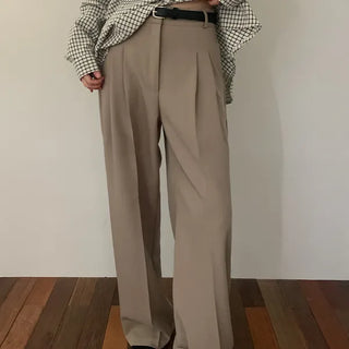 Lerit Pintuck Slacks Pants