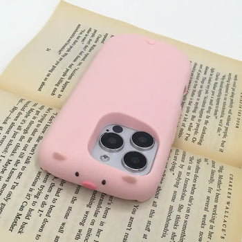 Donnie Pink Pig Silicone iPhone Case