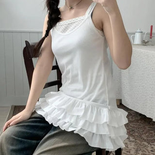 Eto 3-tiered layered dress