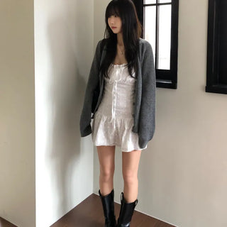 By Knit Cardigan (2 colors)