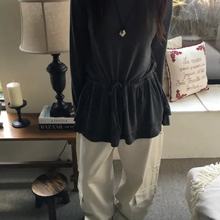 Leaf Hood Frill Tee