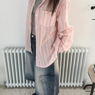 Lead Stripe Overshirt