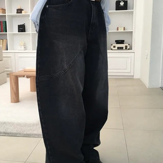 Rudy Rounder Cut Denim  Dark Blue Black