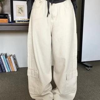 Cargo Loose Cotton Pants